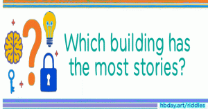 Which building has the most stories?