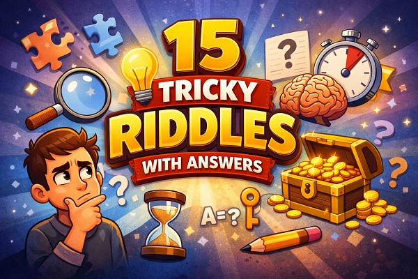 15 riddles