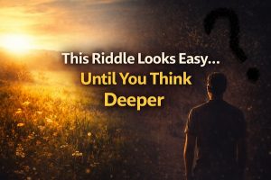 This Riddle Looks Easy… Until You Think Deeper